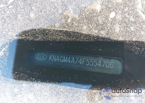 2015 Kia Optima Lx z USA, uszkodzony, nr VIN KNAGM4A74F5554706